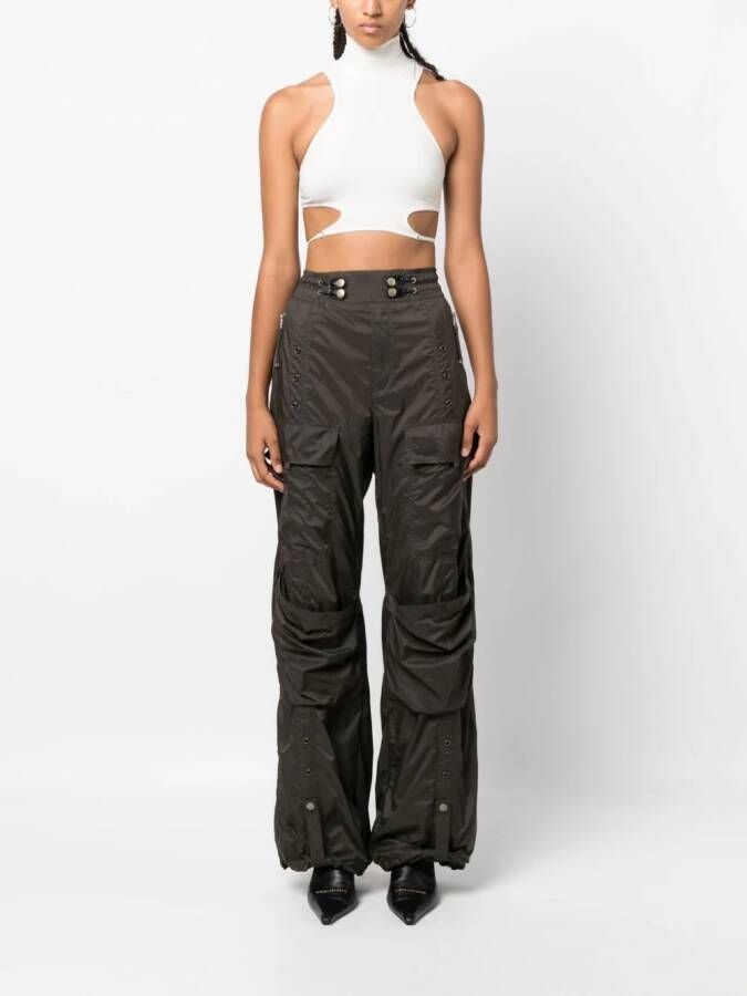 ANDREĀDAMO Cropped top Wit