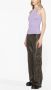 ANDREĀDAMO ribbed-knit tank top Paars - Thumbnail 4