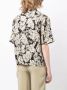 ANINE BING Blouse met bloemenprint Zwart - Thumbnail 4