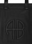 ANINE BING Leren shopper Zwart - Thumbnail 4