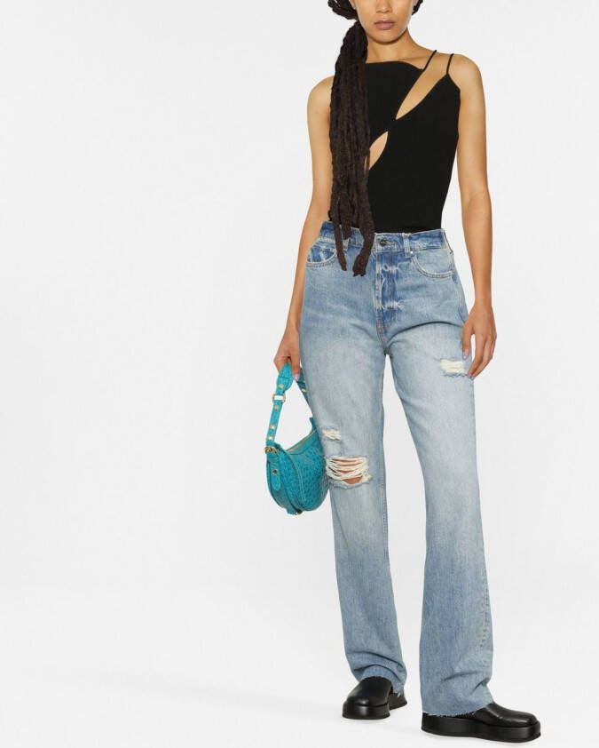 ANINE BING Straight jeans Blauw