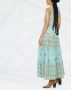 Anjuna Jurk met bloemenprint Blauw - Thumbnail 3
