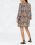 Anjuna Jurk met multi-print Beige - Thumbnail 4