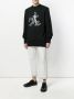 Ann Demeulemeester Blanche casual sweater met print Zwart - Thumbnail 2