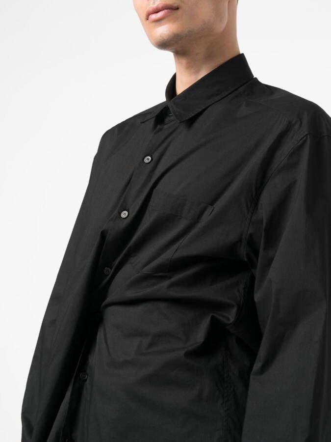 Ann Demeulemeester Button-up overhemd Zwart