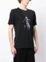 Ann Demeulemeester T-shirt met print Zwart - Thumbnail 3