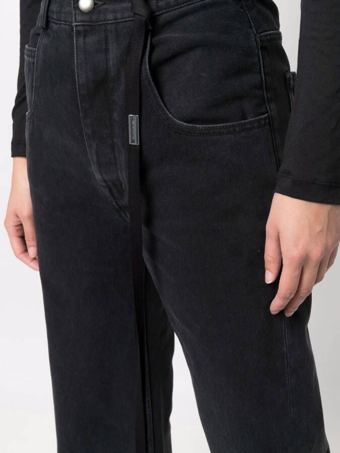 Ann Demeulemeester High waist jeans Zwart