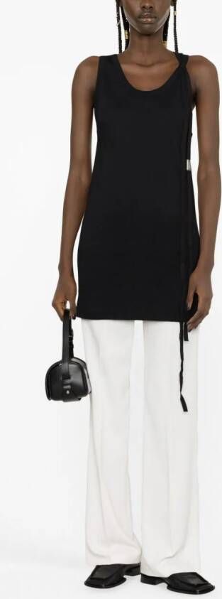 Ann Demeulemeester Mouwloze top Zwart