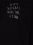 Anti Social Club Hoodie met print Zwart - Thumbnail 3