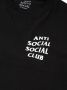 Anti Social Club T-shirt met print Zwart - Thumbnail 3