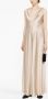 Antonelli Mouwloze maxi-jurk Beige - Thumbnail 4