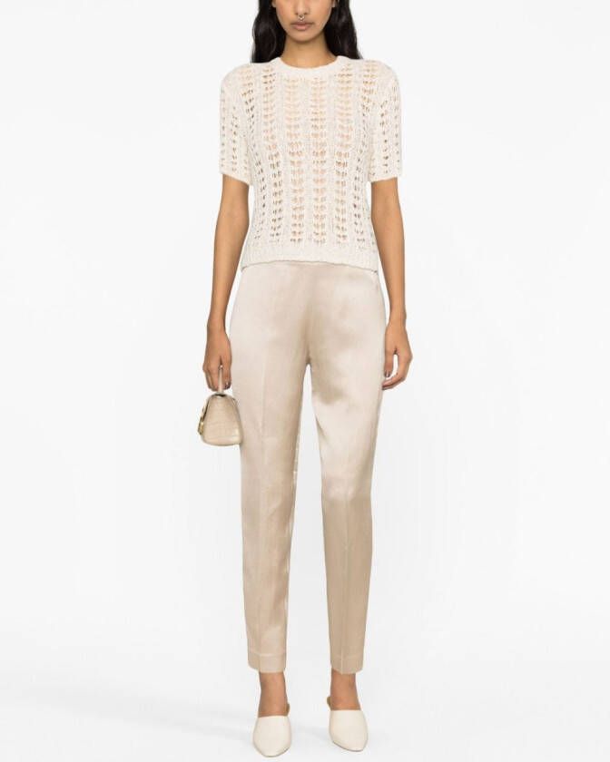 Antonelli Slim-fit broek Beige