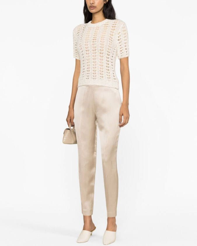 Antonelli Slim-fit broek Beige
