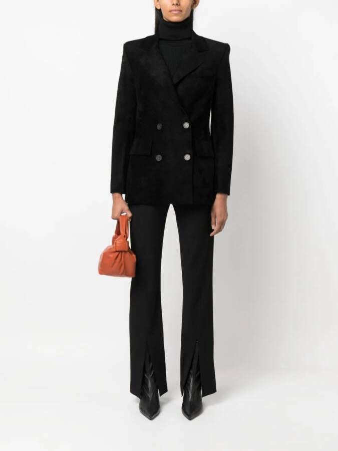 Antonino Valenti Blazer met dubbele rij knopen Zwart