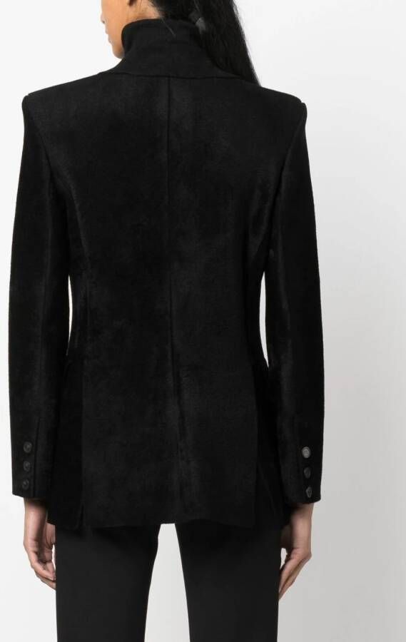 Antonino Valenti Blazer met dubbele rij knopen Zwart