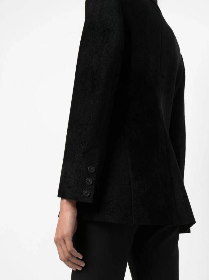 Antonino Valenti Blazer met dubbele rij knopen Zwart