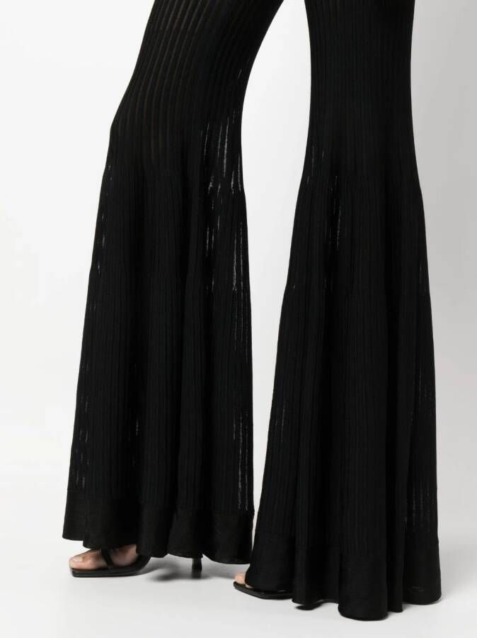 Antonino Valenti Flared jumpsuit Zwart