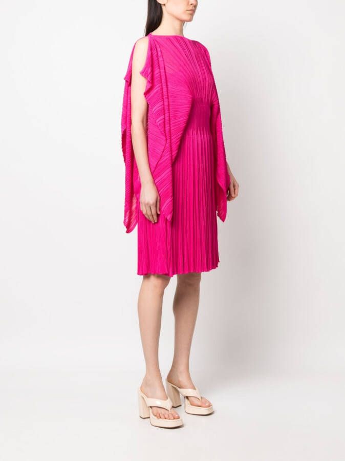 Antonino Valenti Geplooide jurk Roze