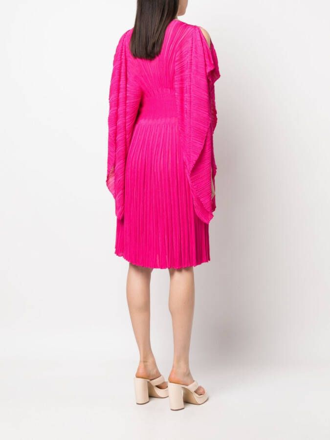 Antonino Valenti Geplooide jurk Roze