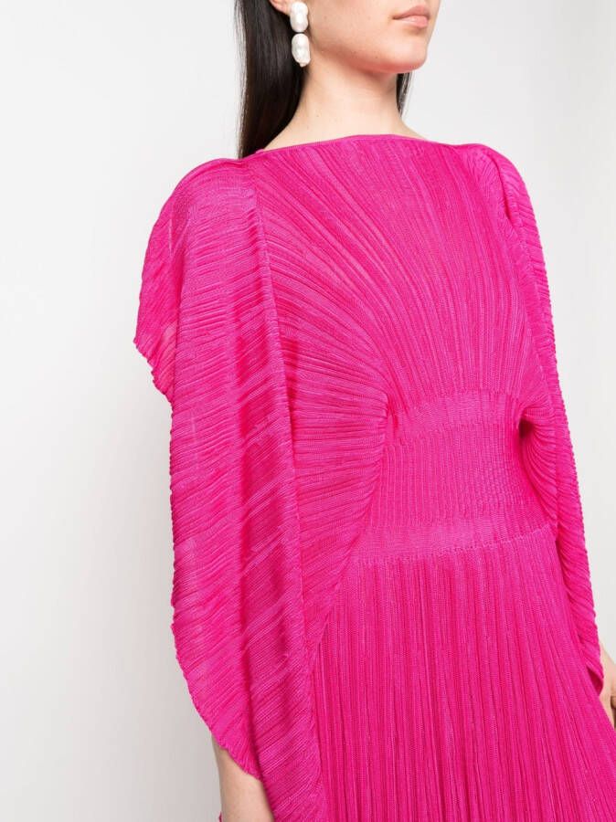 Antonino Valenti Geplooide jurk Roze