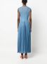 Antonino Valenti Jurk met plooirok Blauw - Thumbnail 4