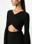 Antonino Valenti Midi-jurk met uitgesneden details Zwart - Thumbnail 5