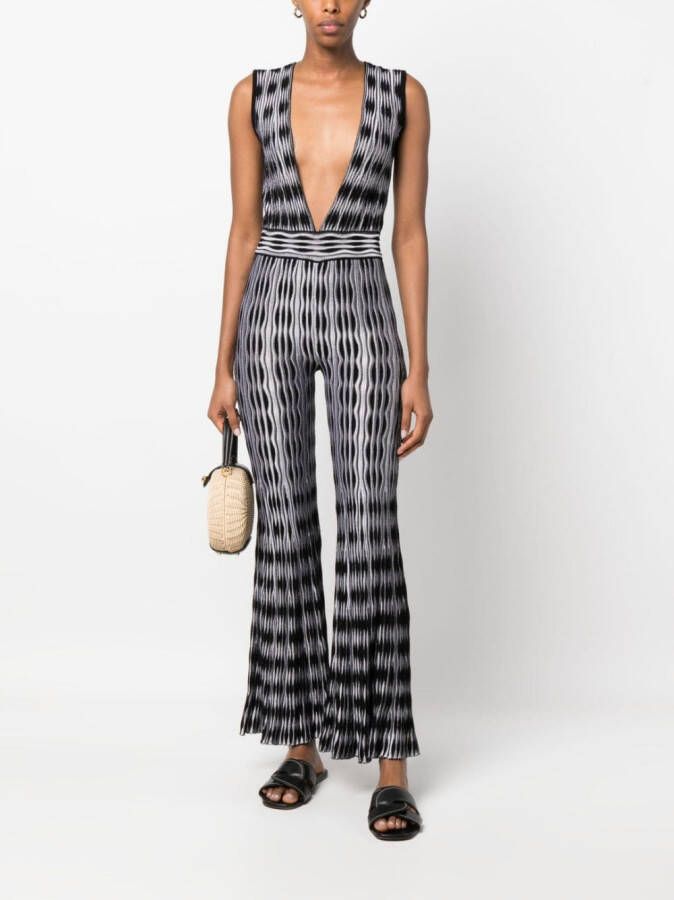 Antonino Valenti Mouwloze jumpsuit Zwart
