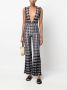 Antonino Valenti Mouwloze jumpsuit Zwart - Thumbnail 2
