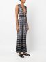 Antonino Valenti Mouwloze jumpsuit Zwart - Thumbnail 3