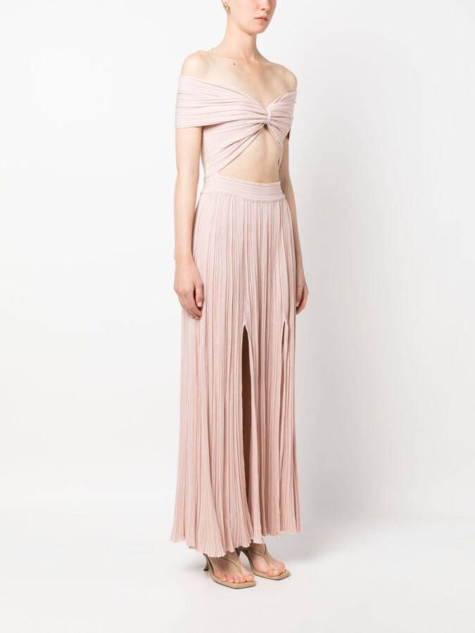 Antonino Valenti Jurk met plissé-effect Roze