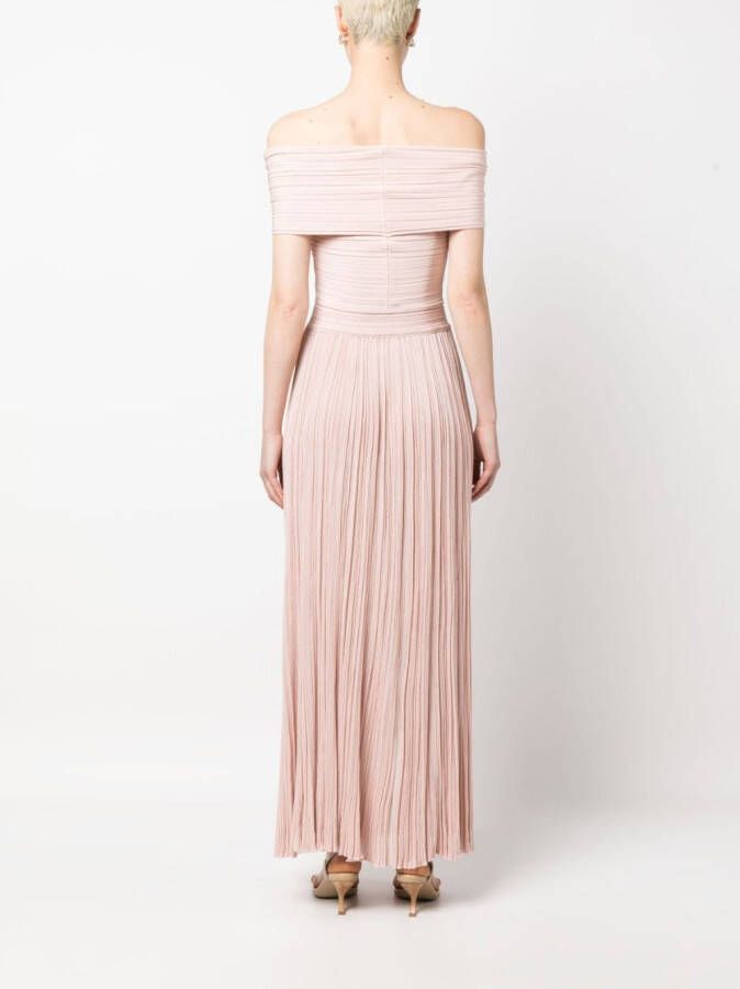 Antonino Valenti Jurk met plissé-effect Roze