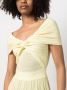 Antonino Valenti Jurk met gedraaid detail Geel - Thumbnail 5