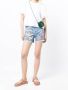 Antonio Marras Shorts met bloemenprint Blauw - Thumbnail 2