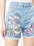 Antonio Marras Shorts met bloemenprint Blauw - Thumbnail 5