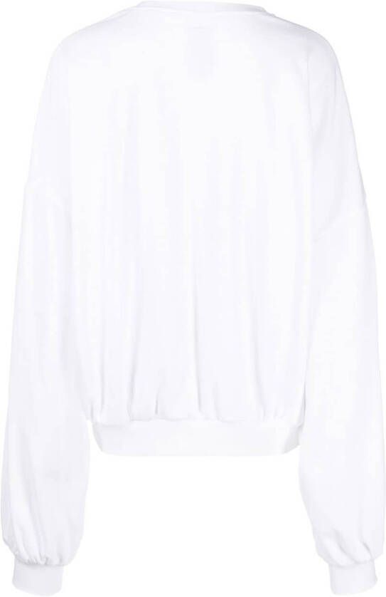 Antonio Marras Sweater met bloemenprint Wit