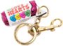 Anya Hindmarch Leren sleutelhanger Wit - Thumbnail 2
