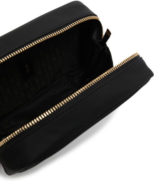 Anya Hindmarch Make-up tas met rits Zwart