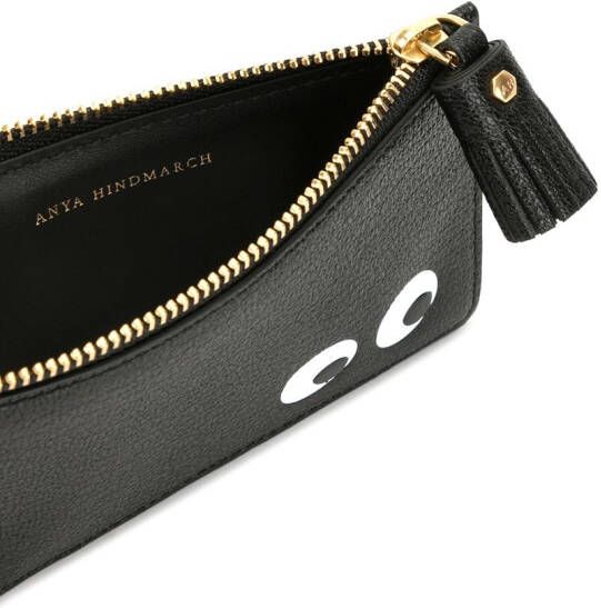 Anya Hindmarch Pasjeshouder met rits Zwart