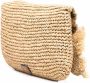 Anya Hindmarch Raffia clutch met strikdetail Beige - Thumbnail 2