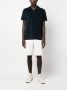 A.P.C. Agustino fleece poloshirt Blauw - Thumbnail 2