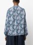 A.P.C. Blouse met paisley-print Blauw - Thumbnail 3