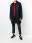 A.P.C. boxy jas met enkele rij knopen Blauw - Thumbnail 3
