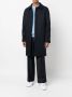 A.P.C. boxy jas met enkele rij knopen Blauw - Thumbnail 4