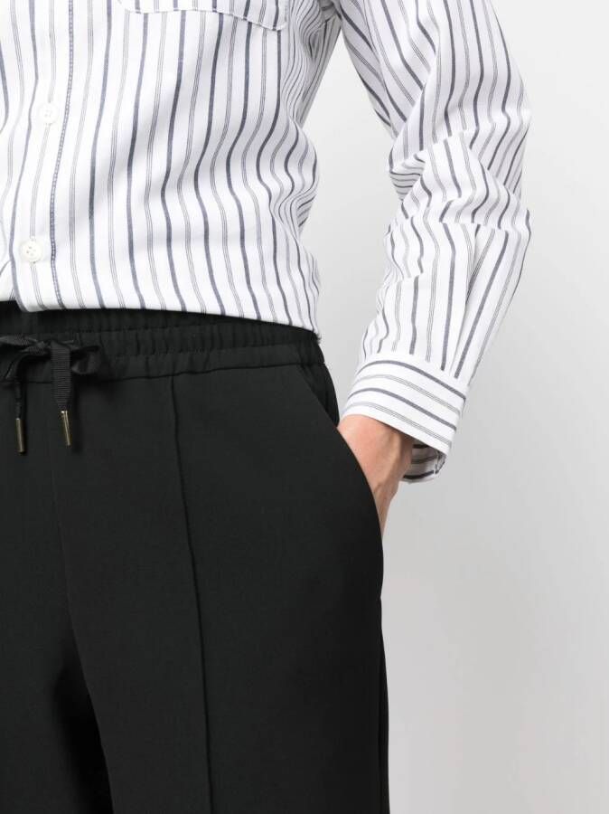 A.P.C. Broek met trekkoord Zwart