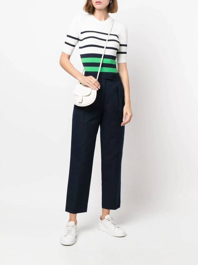 A.P.C. Broek met verhulde sluiting Blauw
