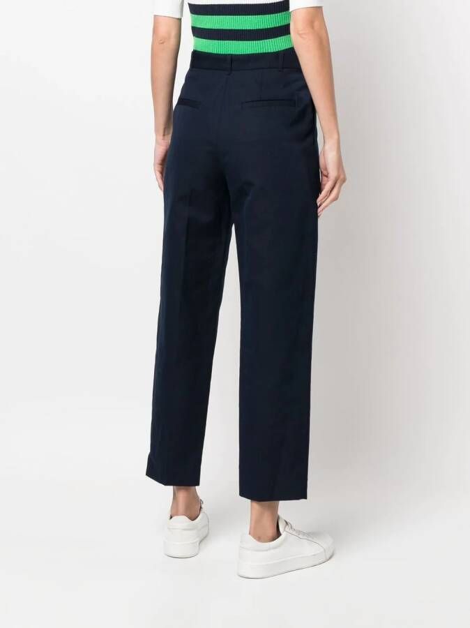 A.P.C. Broek met verhulde sluiting Blauw