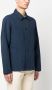 A.P.C. Button-up jack Blauw - Thumbnail 3