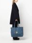 A.P.C. Diane shopper met logoprint Blauw - Thumbnail 2