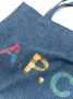 A.P.C. Diane shopper met logoprint Blauw - Thumbnail 4