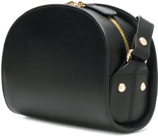 A.P.C. Mini Demi Lune schoudertas Zwart